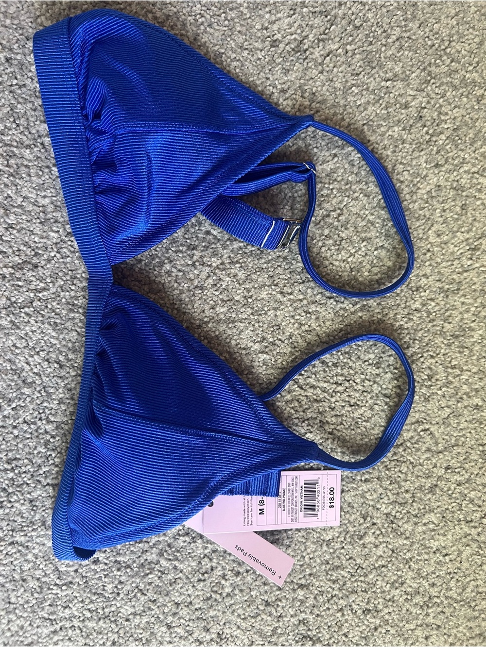 Target Lilac Hang Tag with Size Label